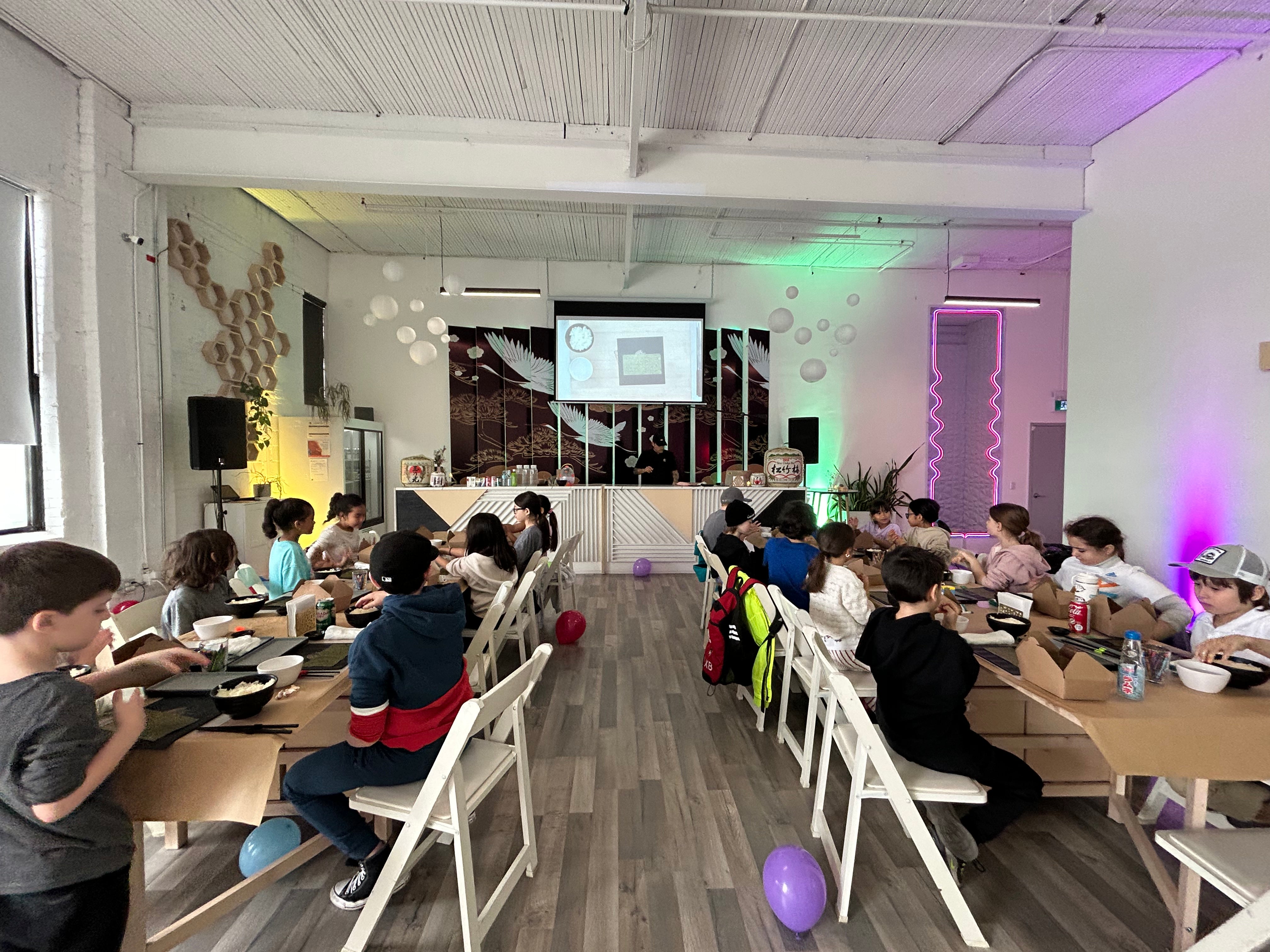 full  sushi making class