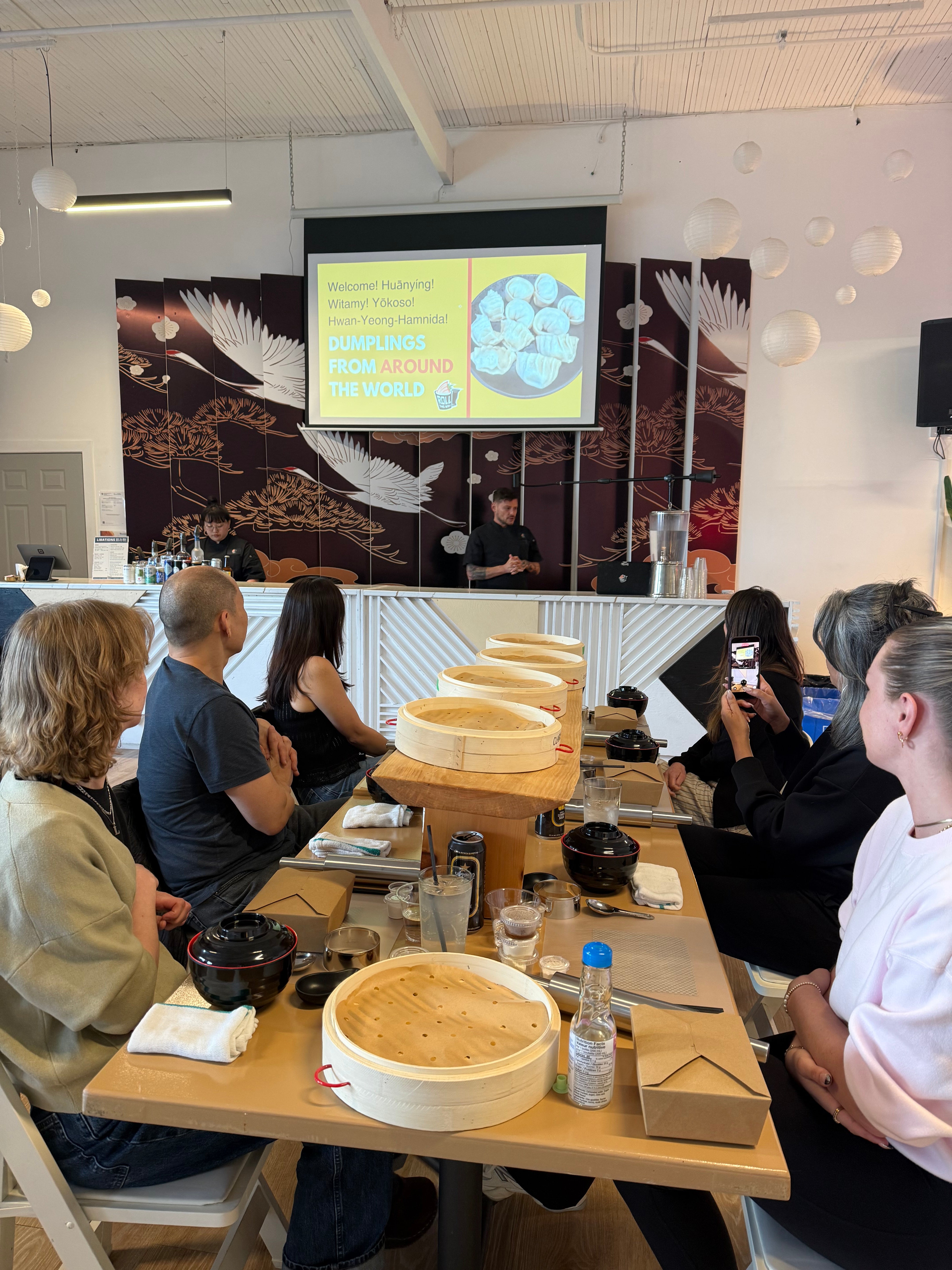 DUMPLING MAKING CLASS