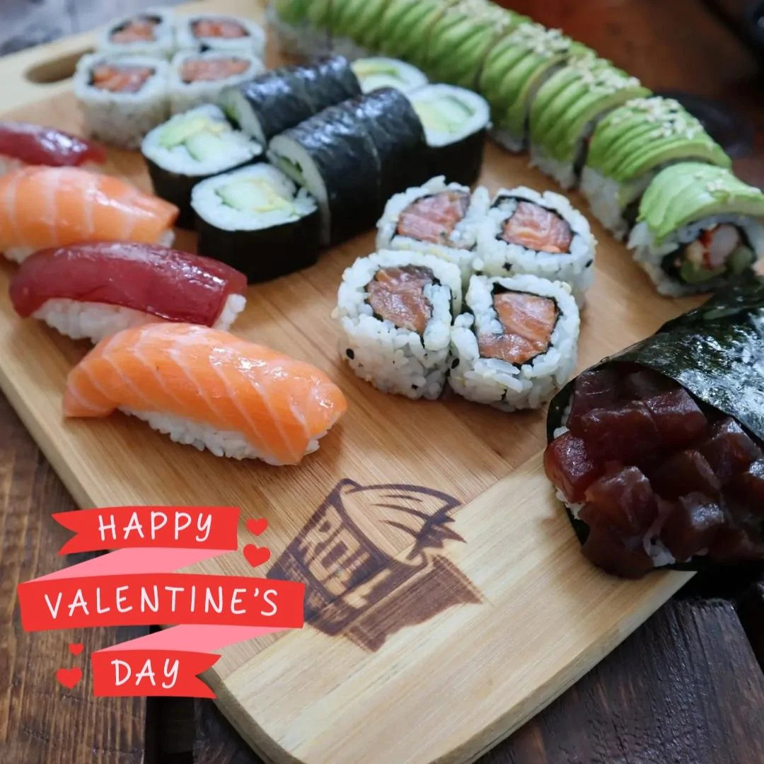 VALENTINE'S DAY SUSHI MAKING FOR 2