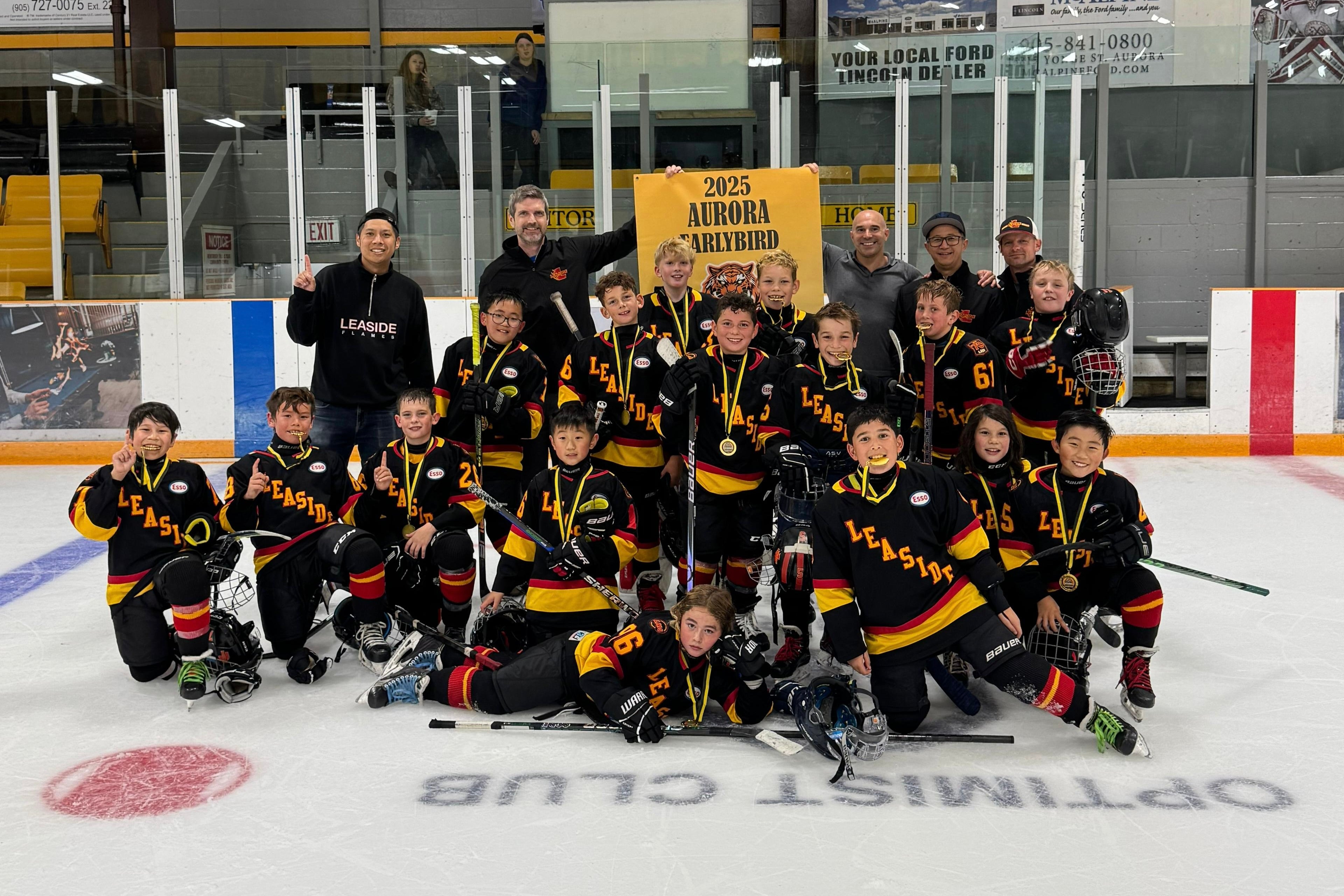 JANUARY 24th: U11A Leaside Flames Parent Social